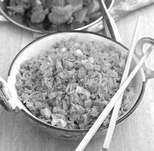 Ginger Fried Rice Veg