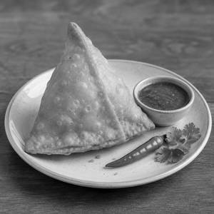 Aloo samosa [1 piece] evening snacks