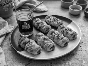 Chicken Puff [6 Pcs] + 250ml Cold Drink