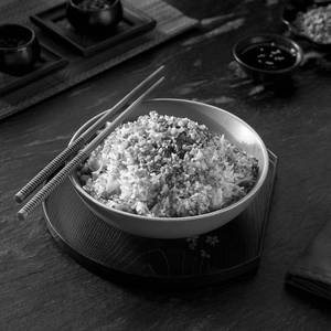 Burnt Garlic Fried Rice Veg