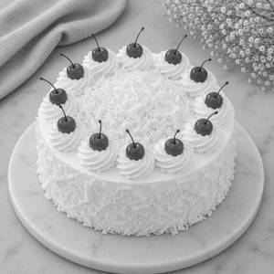 White Forest-cake