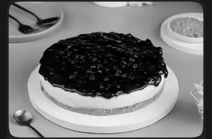 Blueberry Baked Cheesecake