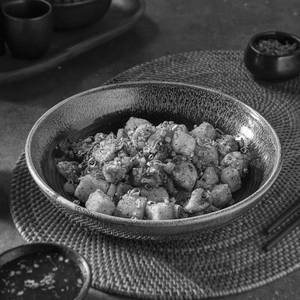 Crispy Tofu And Mushroom In Salt & Pepper