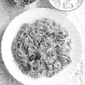 Mushroom biryani
