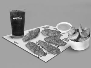 Dynamite Tenders 5 Pcs & Small Taters Combo