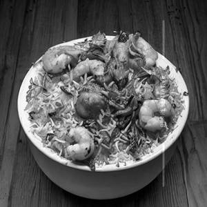 Chicken Prawns Biryani (Per Kg)