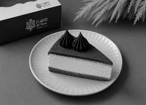 Coffee Baked Cheesecake [1 Slice]