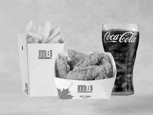 Dynamite Chicken Wings (6 Pcs) & Medium Fries Meal