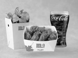 Dynamite Chicken Wings (8 Pcs) & Medium Taters Meal