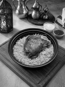 CHICKEN MANDI RICE BOWL