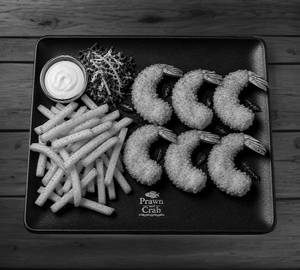 Golden Fried Prawns