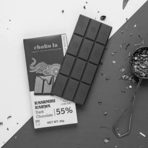 Kashmiri Kahwa Bar Dark Chocolate