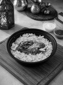 Mutton Mandi Rice Bowl