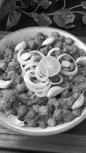 Garlic Chana Dry
