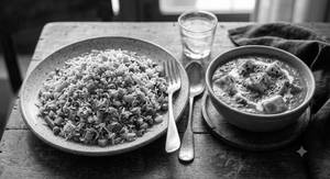 Veg Fried Rice (Half) + Paneer Masala (Half) + 500 ml Water(Combo)