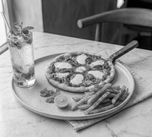 Pizza & Spark Combo