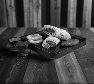 Mutton Galouti Kebab Roll