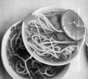 Clear Noodles Soup