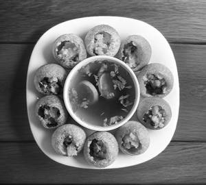 Potato Pani Puri