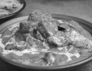 Mushroom butter massala