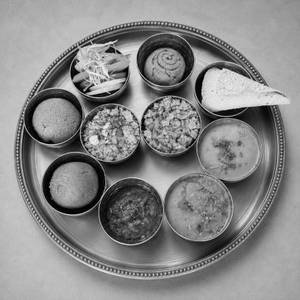 Dal, Bati, Churma Thali