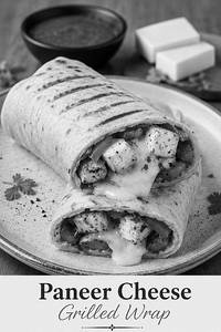 Paneer Cheese Grilled Wrap