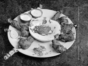 Murg seekh kebab