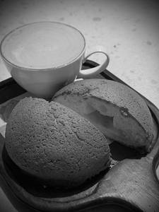 Karak Chai With Cookie Bun