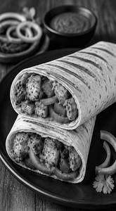 Paneer Tikka Grilled Wrap