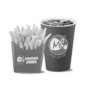 French Fries (r) +soft Drink