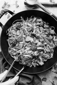 Chicken Mongolian Noodles
