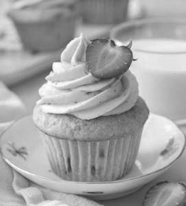 Strawberry Cup Cake