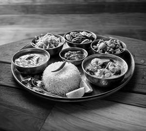 (Bengali Prawns Fish) Chingri Fish Thali