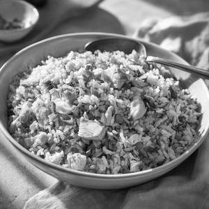Chicken Burnt Garlic Rice