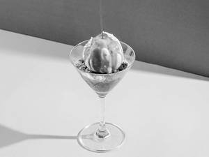 Crumble Brownie Affogato