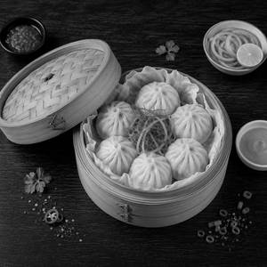 Steamed Momos [6 Pieces]