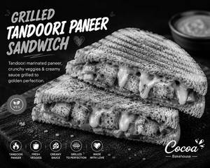 Grilled Tandoori Paneer Sandwich