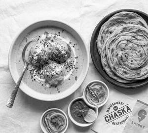 Malai Kofta Half With Two Lachha Paratha