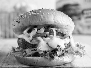 Pasta burger