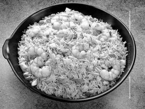 Prawns fried rice