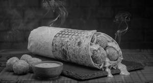 Chicken Nugget Garlic Wrap