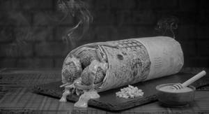 Hot Garlic Cheese Ball Wrap
