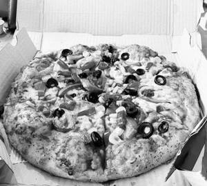 Fresh veggie pizza [7 inches]