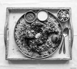 Alfaham Mandi With Biryani Rice - Single