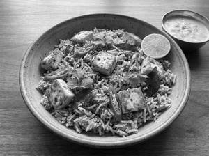 Paneer Pachimirchi Pulao BK