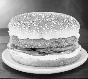Tandoori chicken burger