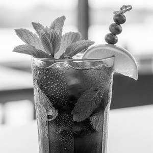 Blueberry mojito