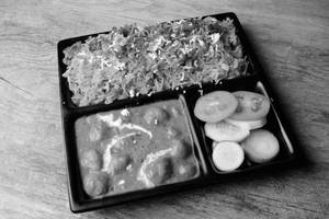 Maharaja Special Veg Biryani With Aloo Dum