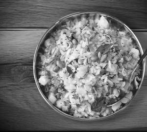 Indori Onion Aloo Poha