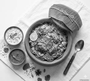 Potlam Chicken Biryani (Boneless)